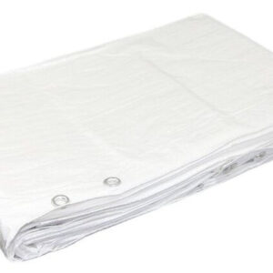 Тент 200 г/м2 4 м*6м білий тент для намету