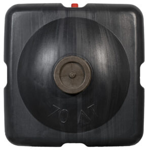 Ємність бак  70 л для літнього душу пластиковий  плоский дачний