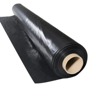 Плівка 70 мкм  3*100 м поліетиленова  чорна для мульчування та будівництва