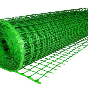 Сітка 45*45 1.0х20 м  пластикова Клевер (зелена) квадрат із запаяним краєм