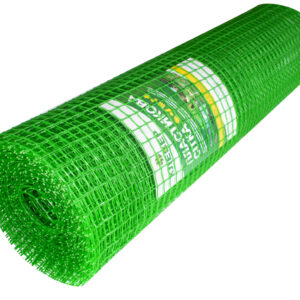 Сітка 20*20  пластикова 1.0х20 м (зелена)  садова сітка