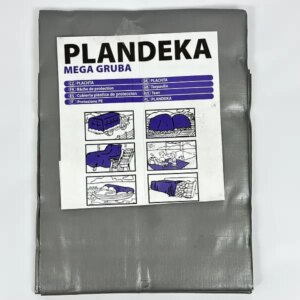 Тент 260 г/м2 3 х 5 м тарпауліновий "PLANDEKA" для захисту від вітру та дощу