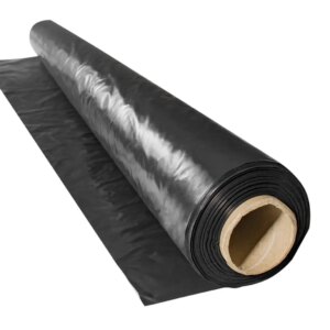 Плівка 30 мкм 3*100 м будівельна поліетиленова чорна