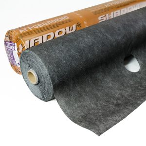 Агроволокно 50 г/м², 1.6×100 м чорно-біле з перфорацією 3 отвори